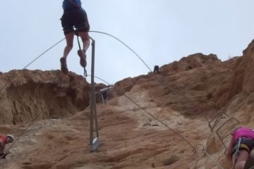 Vía Ferrata contratando un guía de montaña en Alicante