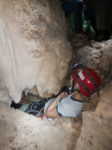 Paso del barranco cueva de Segaria